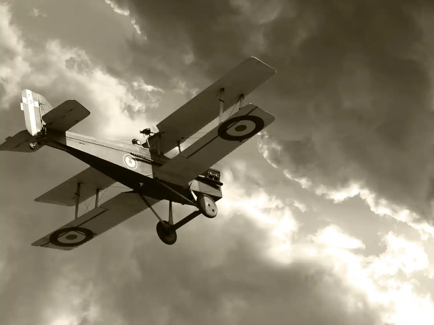 Avión de la Primera Guerra Mundial.