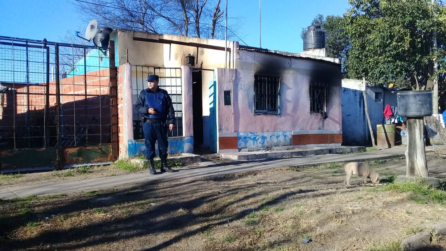 En Nogoyá, una familia perdió todo tras un incendio