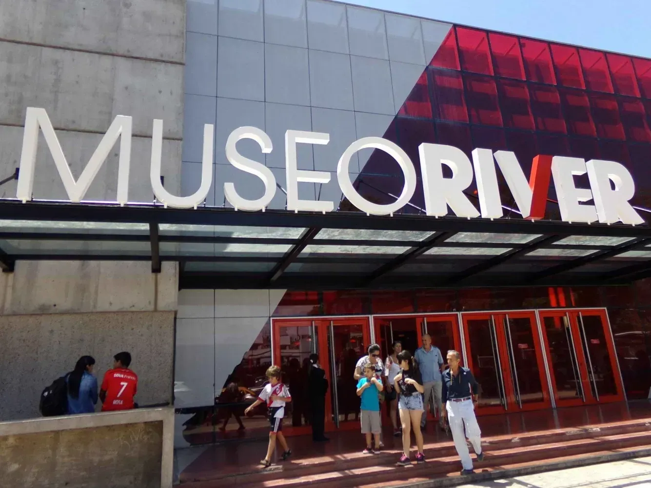 Museo River, en el estadio Mâs Monumental.