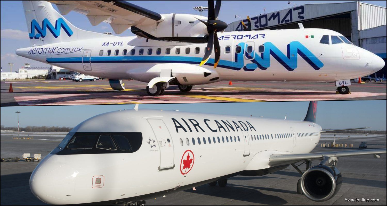 Air Canada y Aeromar establecen acuerdo interlínea