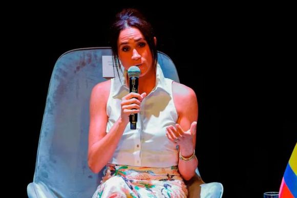 En Colombia, Meghan Markle habló en español: "Lo aprendí hace 20 años en Argentina"