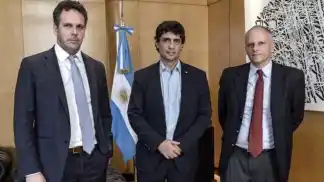 Lacunza y Sandleris se reúnen con el FMI en busca del desembolso de US$ 5.400 millones