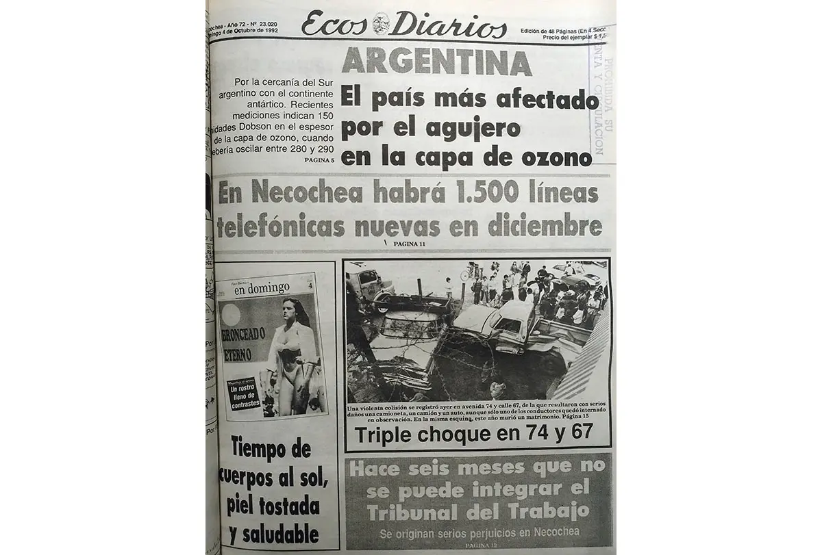 Domingo 4 de Octubre de 1992