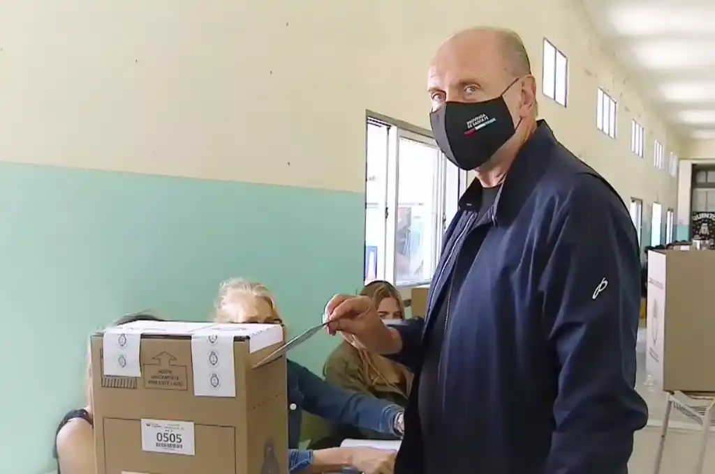 Votó Omar Perotti: “Tenemos muy buenas expectativas”