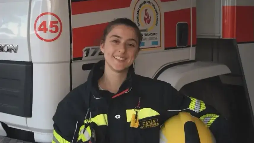 Alfonsina Carle (Foto: Bomberos Voluntarios)