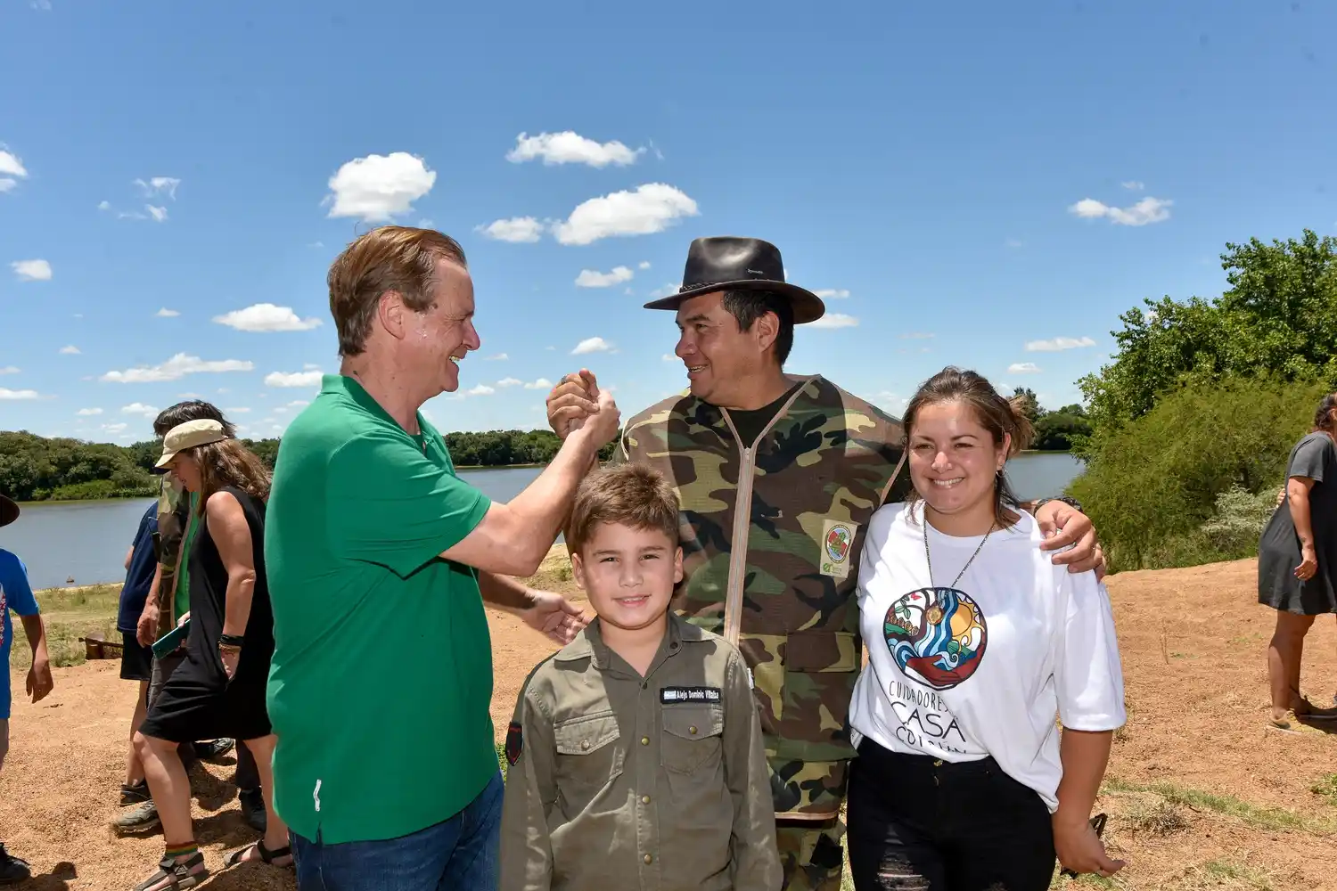 Bordet puso en funciones al primer cuerpo de guardaparques de Entre Ríos