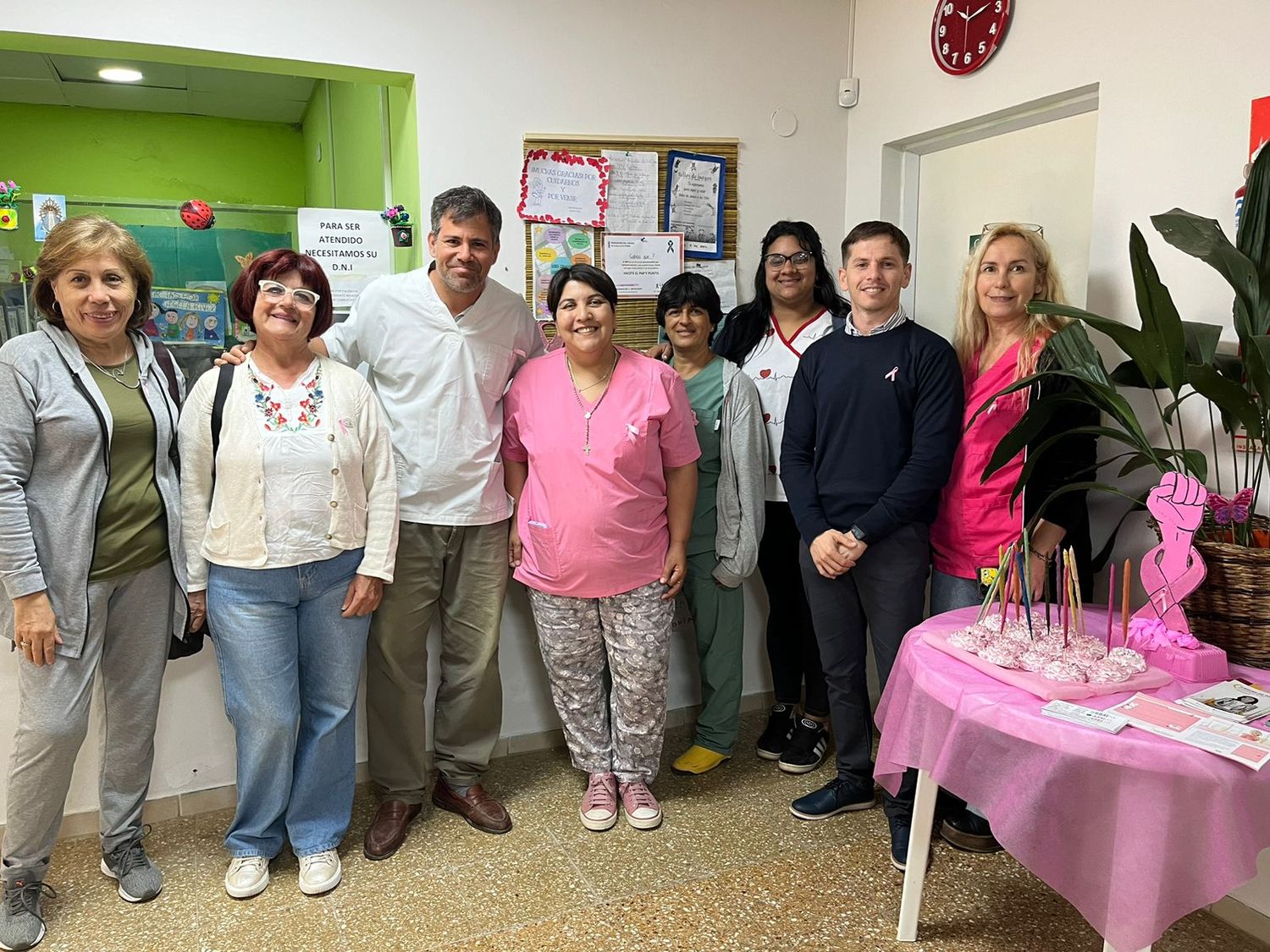 Octubre Rosa en el Centro de Salud Las Canaletas