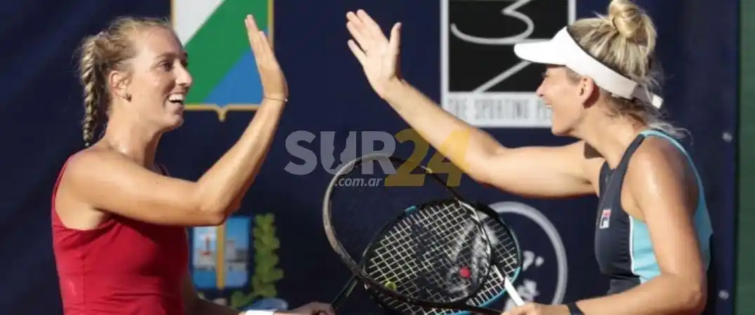 Victoria Bosio perdió la final de dobles en Pescara