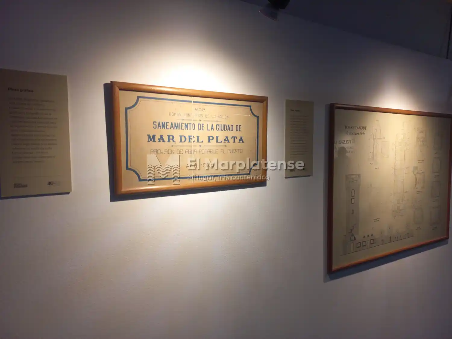 Muestra por los 40 años de Obras Sanitarias.