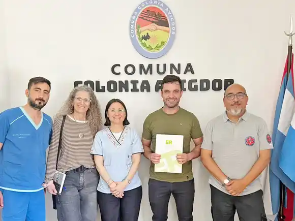 Capacitación y acuerdos de cooperación, en la agenda de trabajo de Salud con Colonia Avigdor