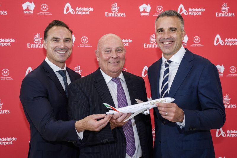 Emirates resumes operations to Adelaide, Australia