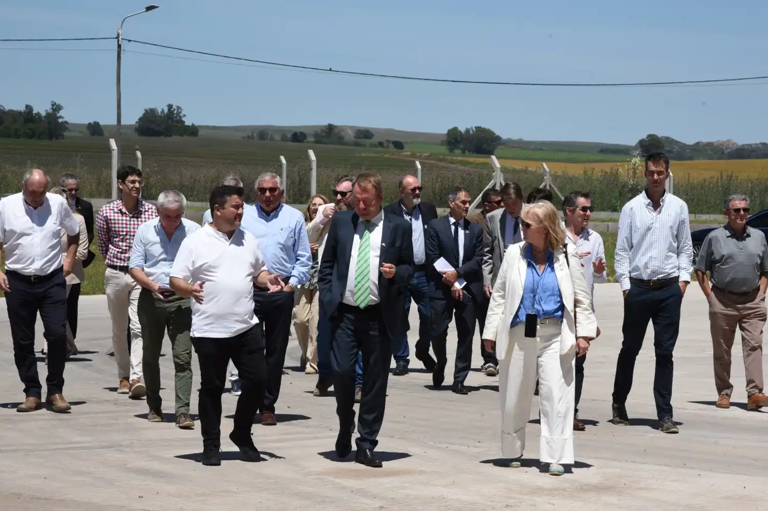 El embajador de Alemania en Argentina, Dieter Lamlé, visitó Tandil.