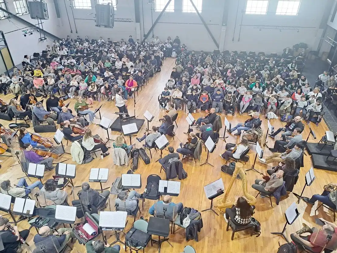 Más de 1000 alumnos disfrutaron una nueva función de los conciertos didácticos de la Sinfónica