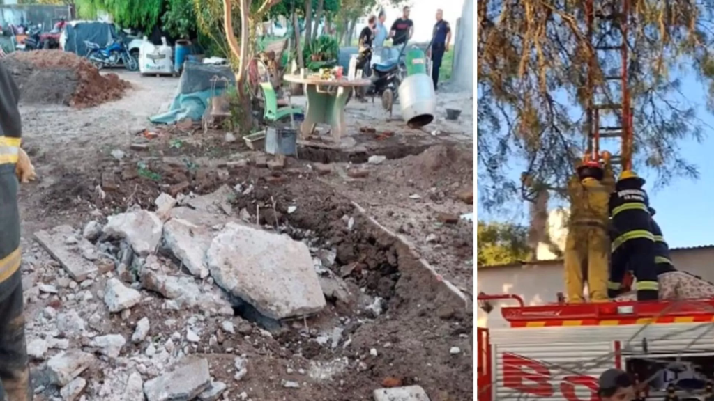 Un hombre y su bebé de 10 meses murieron luego de que explotara un pozo ciego
