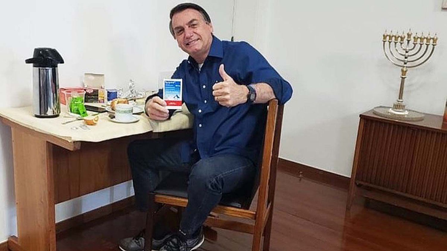 Jair Bolsonaro dio negativo en un nuevo test de coronavirus