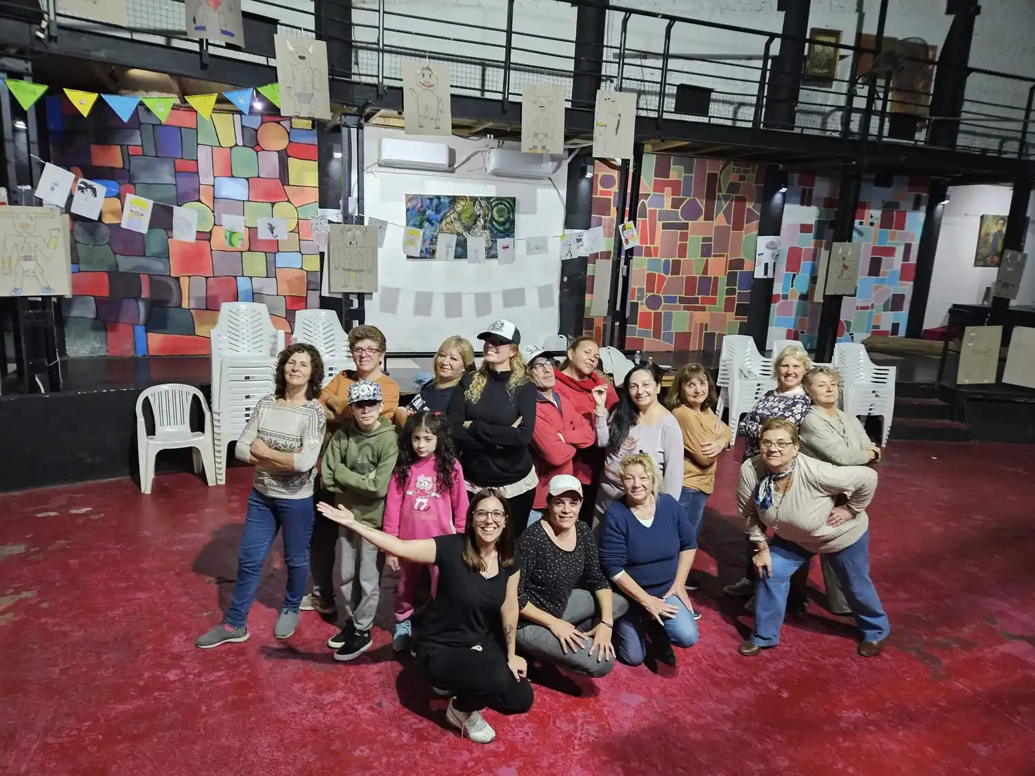 Estos bailarines se preparan para el próximo festival Country