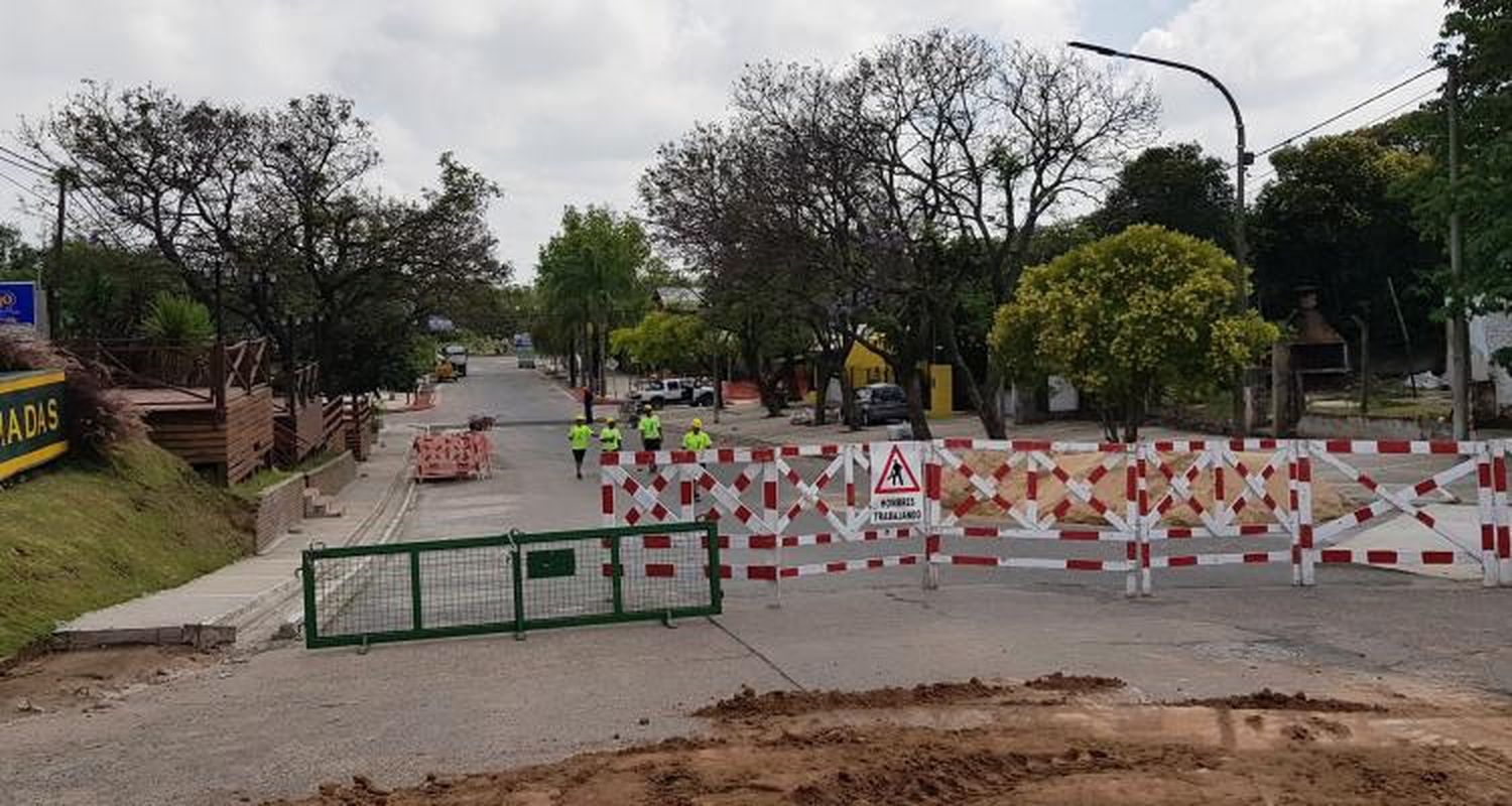 Peatonalización de 11 de Septiembre: Avanza la obra y está cortado el tránsito en la zona