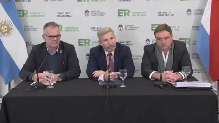 Presentación del estado y proyección de las obras viales en la provincia de Entre Ríos