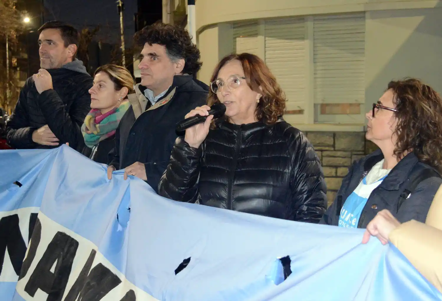 “Esto es una lucha para todos y por todos”, declaró Spinello.