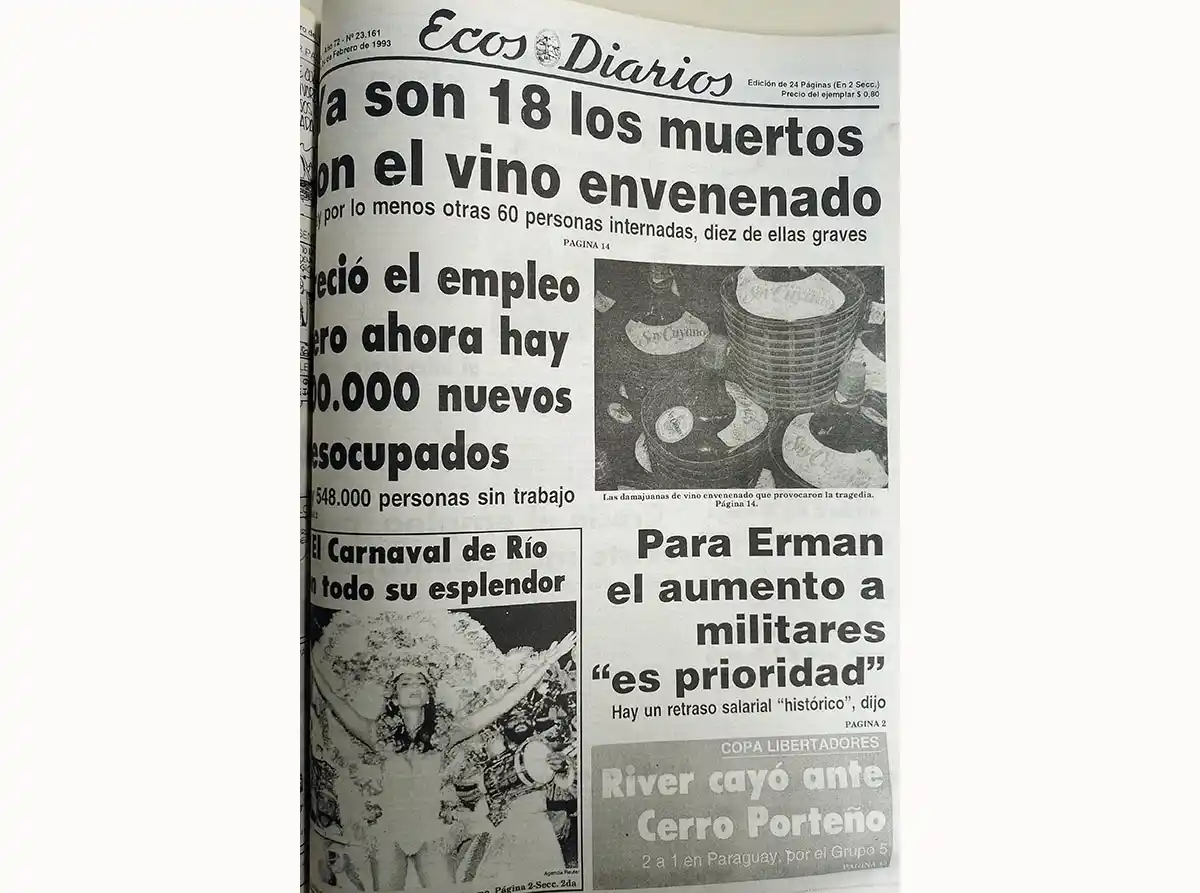 Miércoles 24 de febrero de 1993