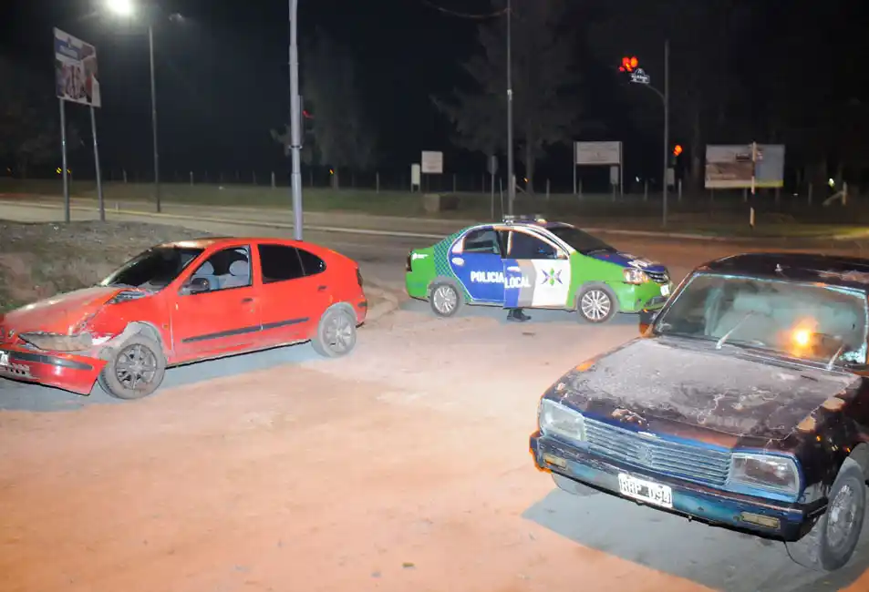 Una mujer fue trasladad al Hospital tras un accidente por alcance en Lunghi y Campos