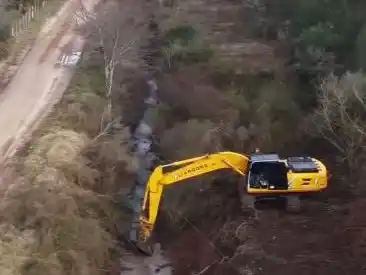 Crecida del río y obras de desagüe: el municipio refuerza medidas preventivas