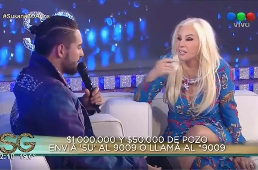 Maluma y Macedo: confesiones en el living de Susana