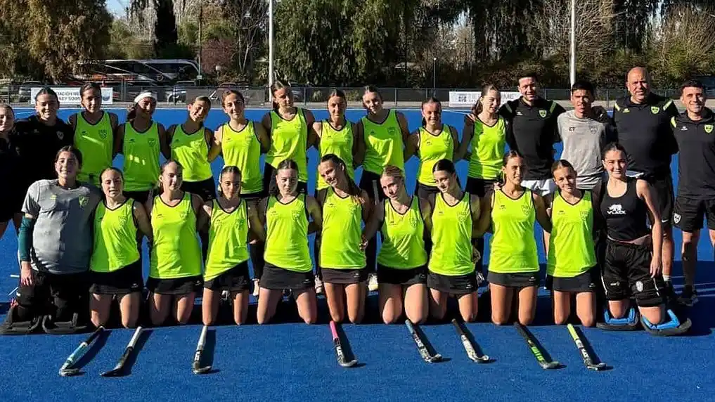 El seleccionado femenino que jugó en Mendoza.