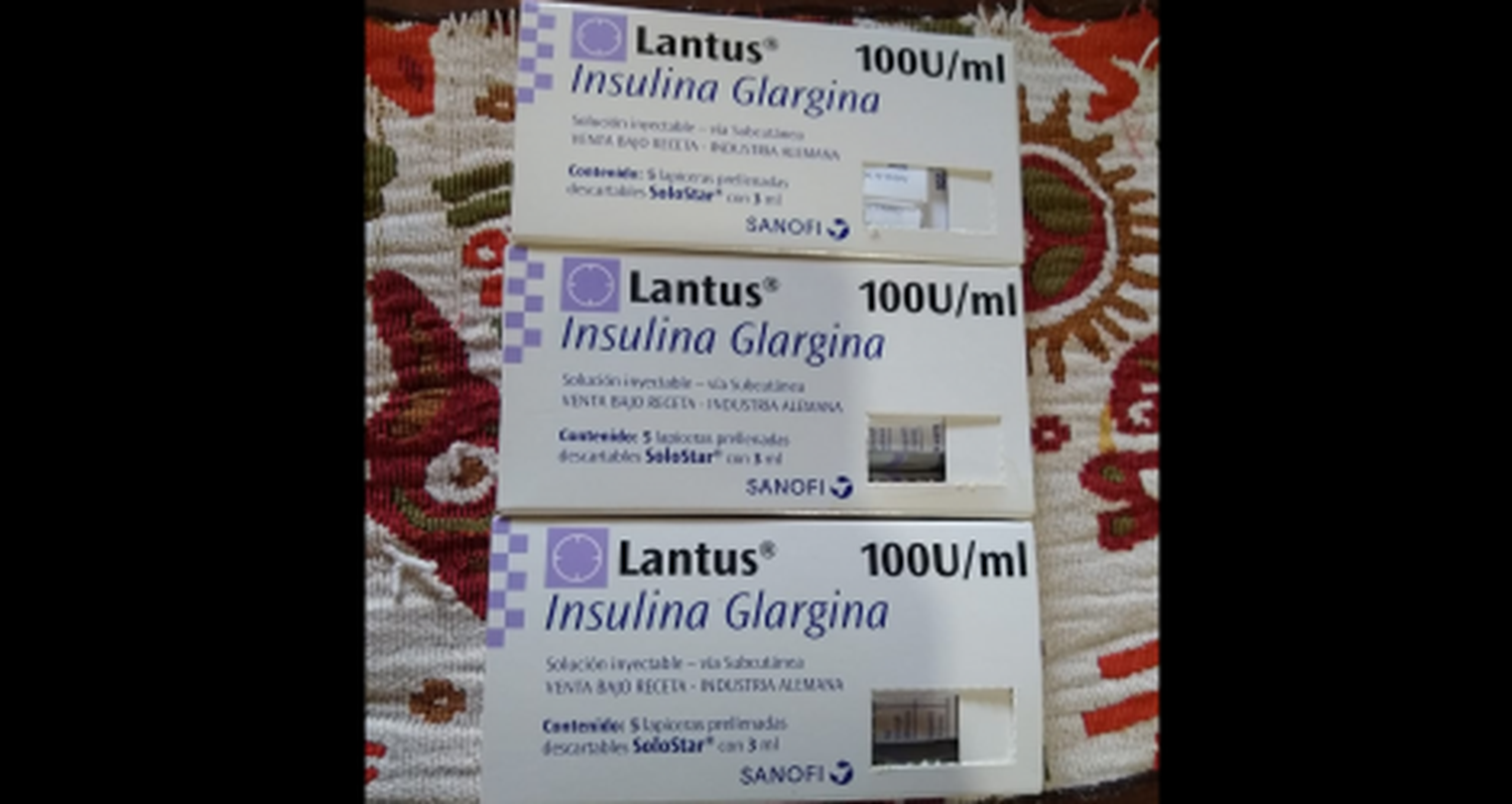 Tiene insulina para donar