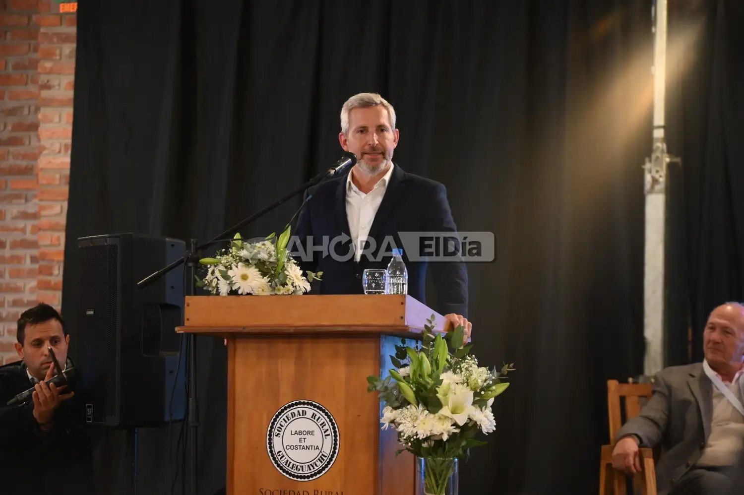 Frigerio y Davico participaron del simposio internacional realizado en la Sociedad Rural Gualeguaychú