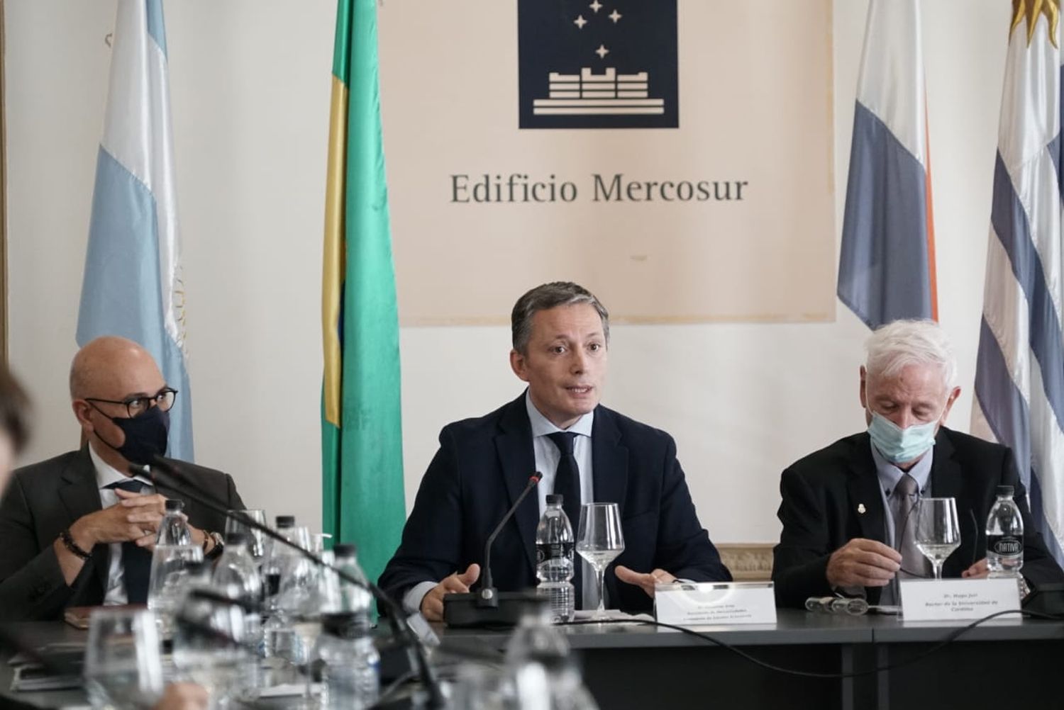 Fernando Gray firmó convenio para fortalecer el trabajo de Mercociudades con las universidades