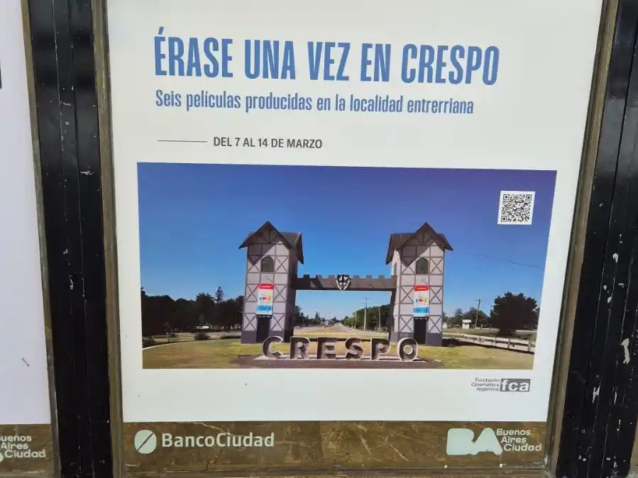 Ciclo de cine en el Teatro San Martín destaca la producción cinematográfica de Crespo