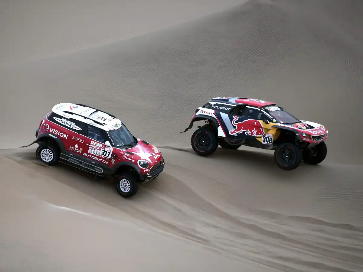 Despres y Peugeot dominaron la segunda etapa 
