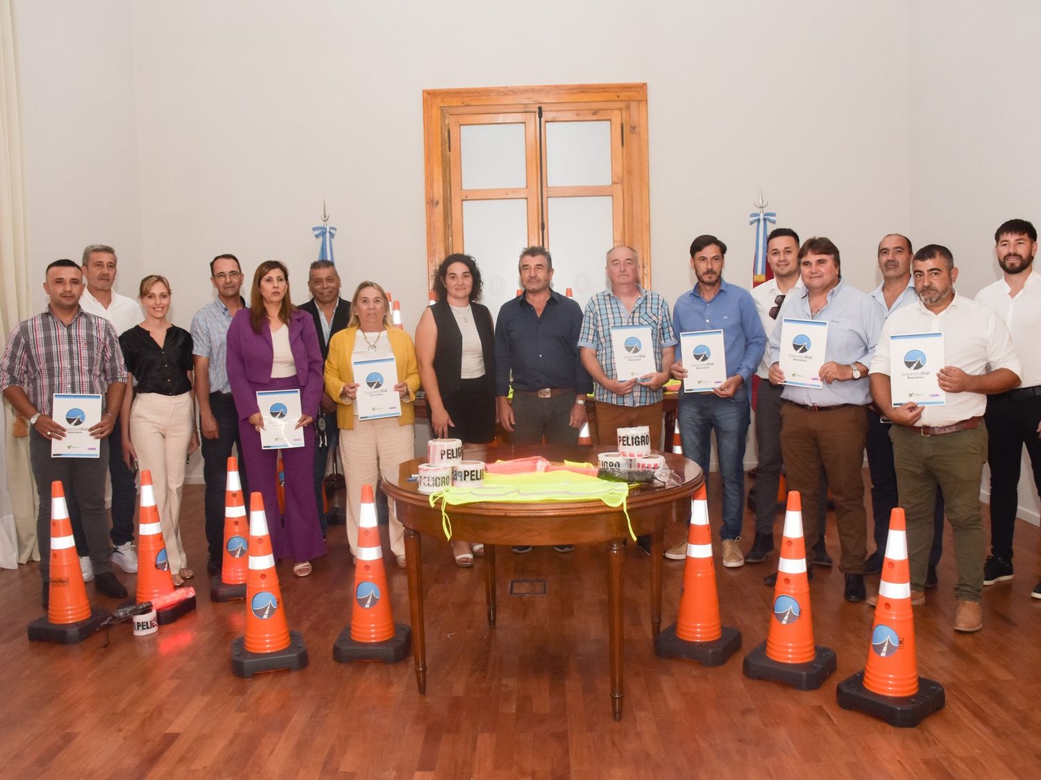 Gualeguay recibió equipamiento vial para fortalecer la seguridad