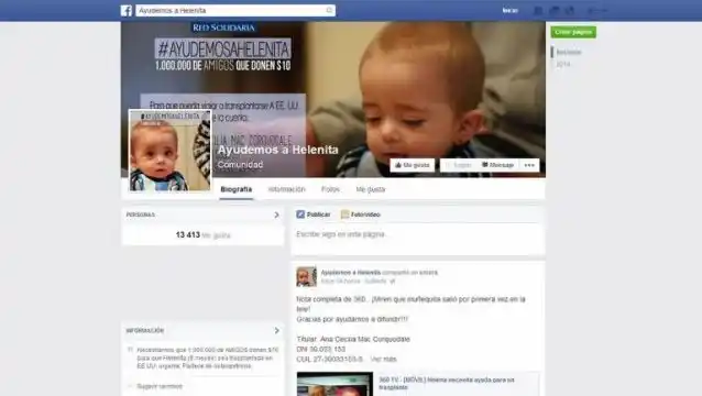 La campaña para ayudar a la beba ya reunió 1 millón de dólares en 11 días