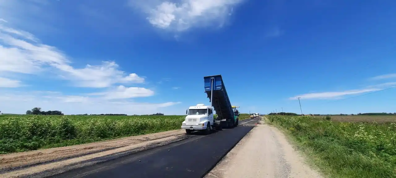 Finalizaron las obras de bacheo y reasfaltado en el acceso a la Base Aérea