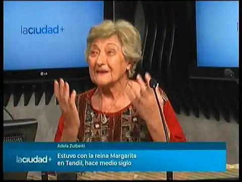 Adela Zulberti estuvo con la reina Margarita en Tandil, hace medio siglo | La Ciudad