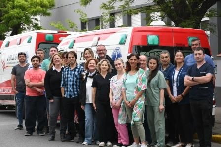 “Empezamos con una urnita y ahora tenemos cinco ambulancias”
