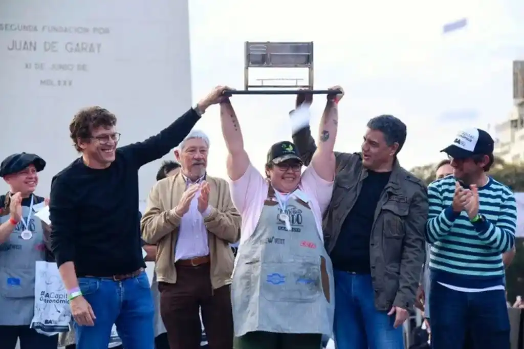 Campeonato Federal del Asado: Lo ganó una mujer de San Luis y competirá internacionalmente