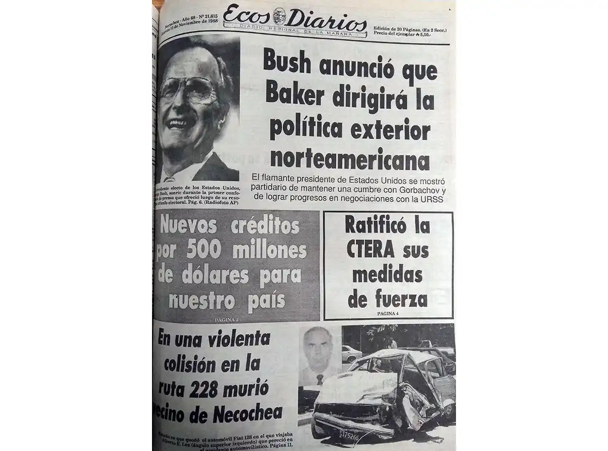 Jueves 10 de noviembre de 1988