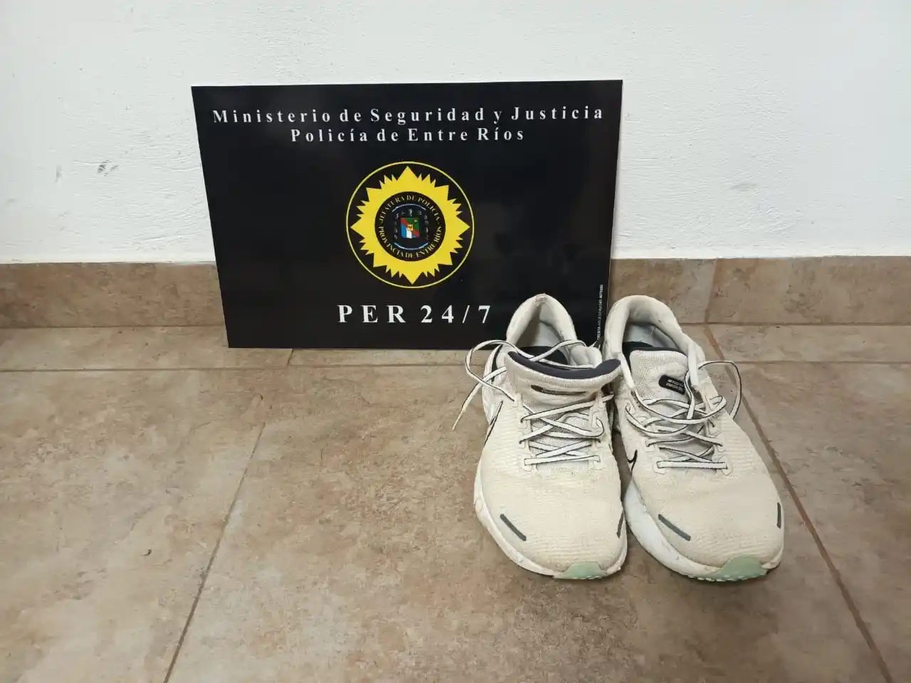 Un joven fue detenido cuando transitaba con elementos robados