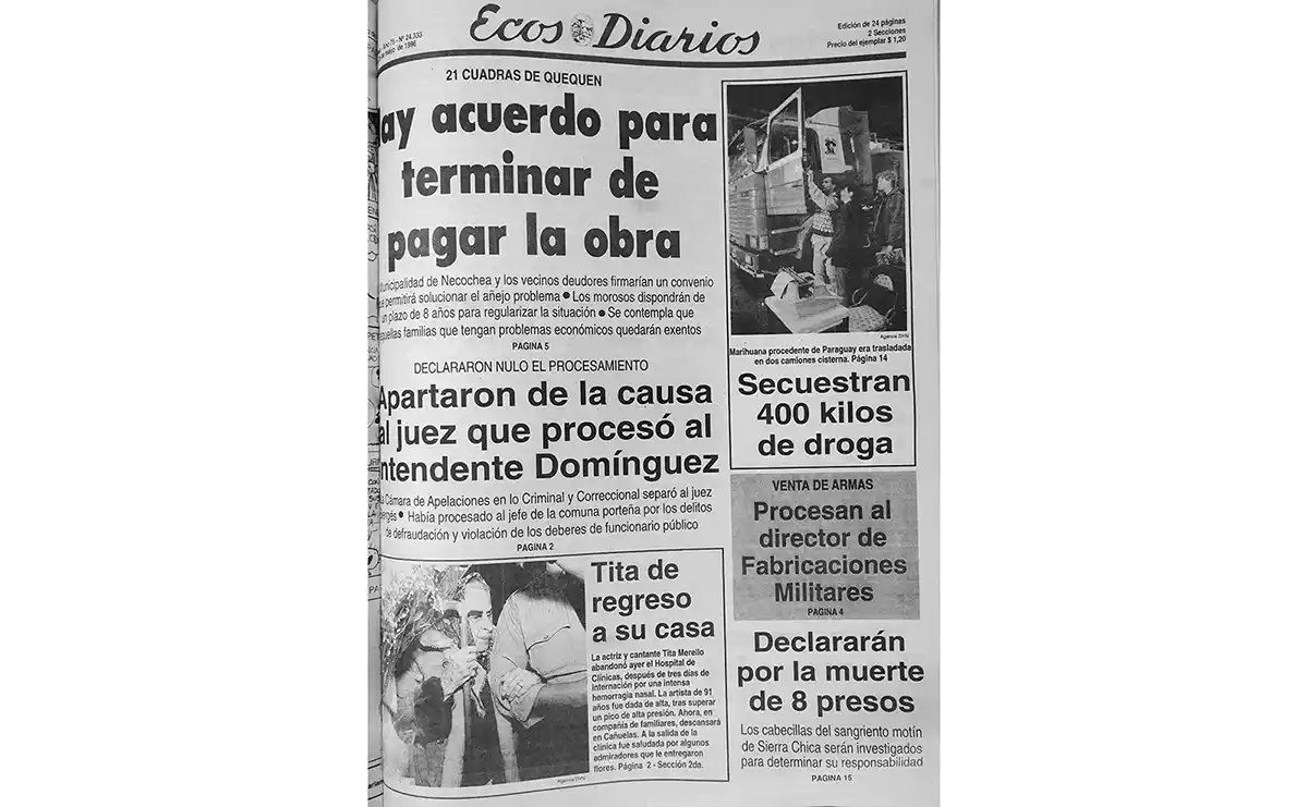 Martes 28 de mayo de 1996