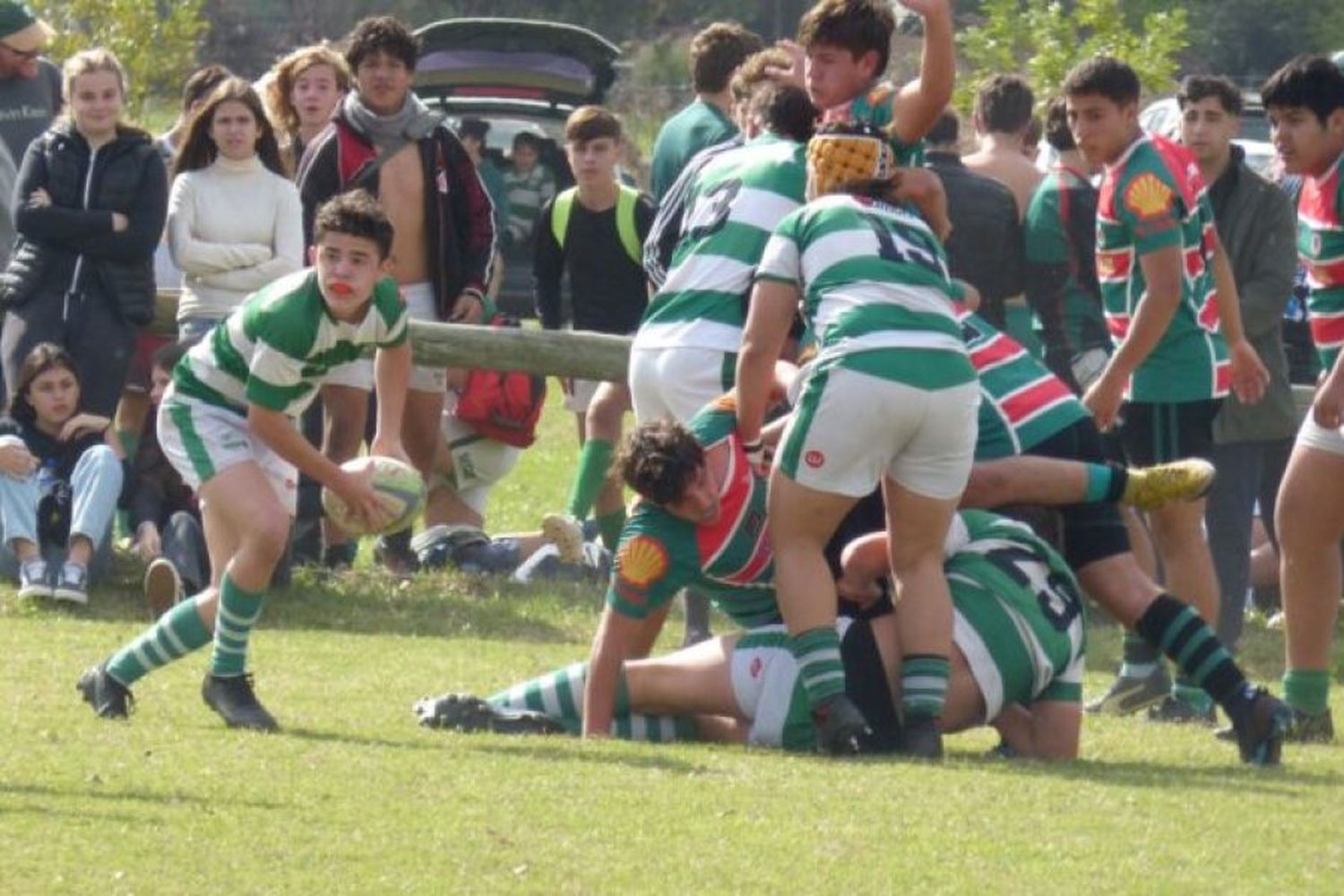 Buena jornada para el rugby juvenil del CRAR