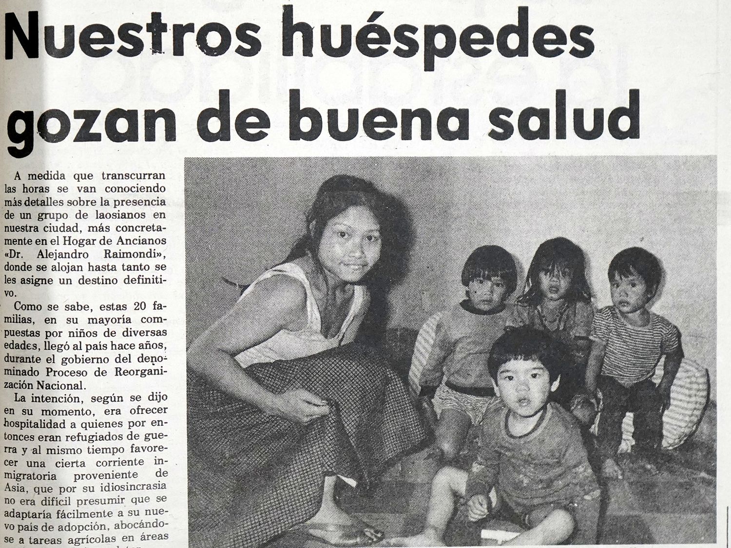 La “curiosa” residencia de un grupo de laosianos en la del 80