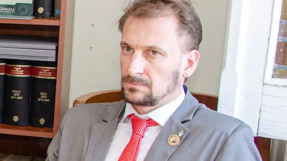 El doctor Lucas Moyano, especialista en ciberdelitos.