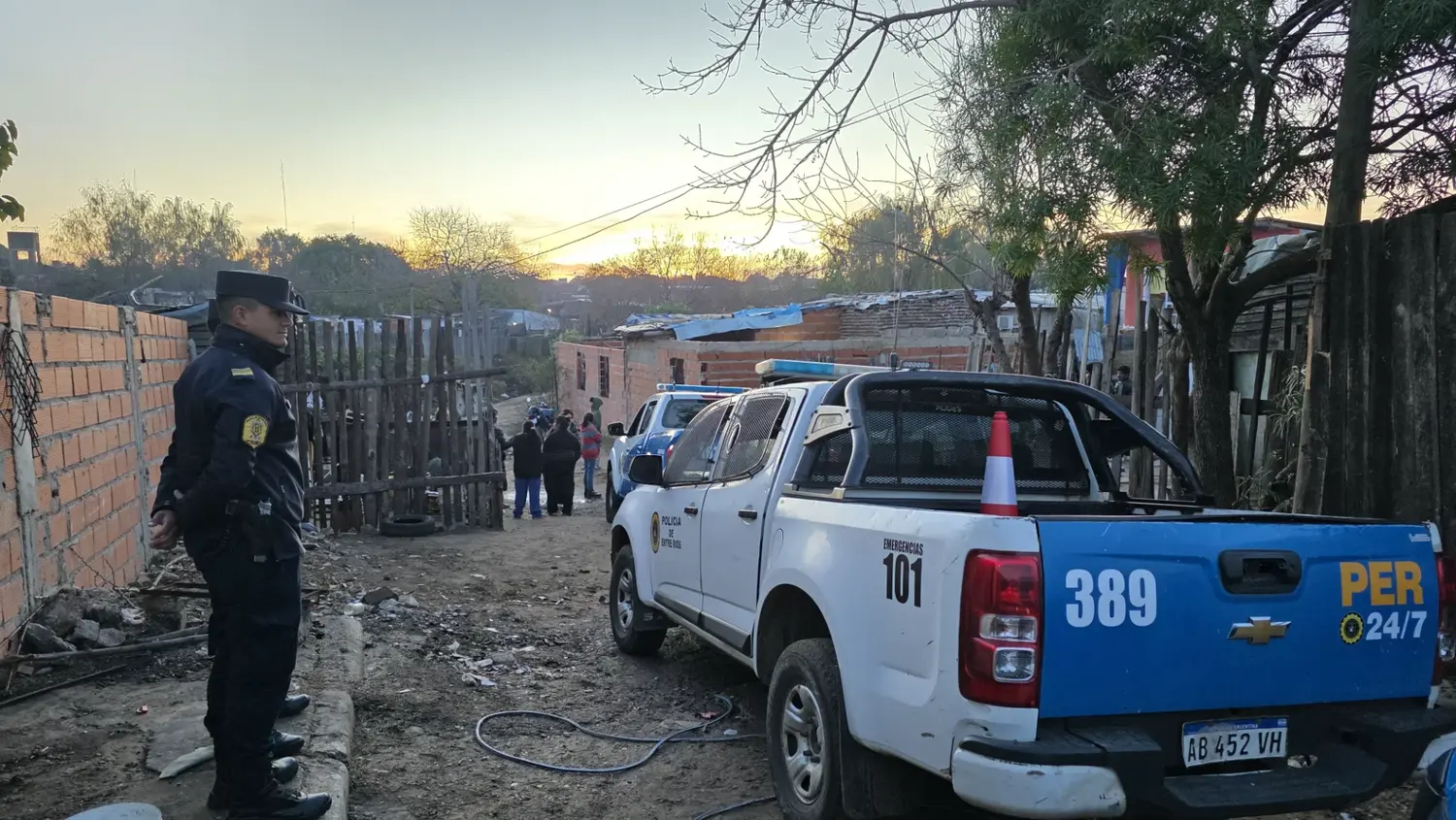 Allanamientos positivos en Villa Busti: secuestran cocaína para armar mil dosis y detienen a dos hombres