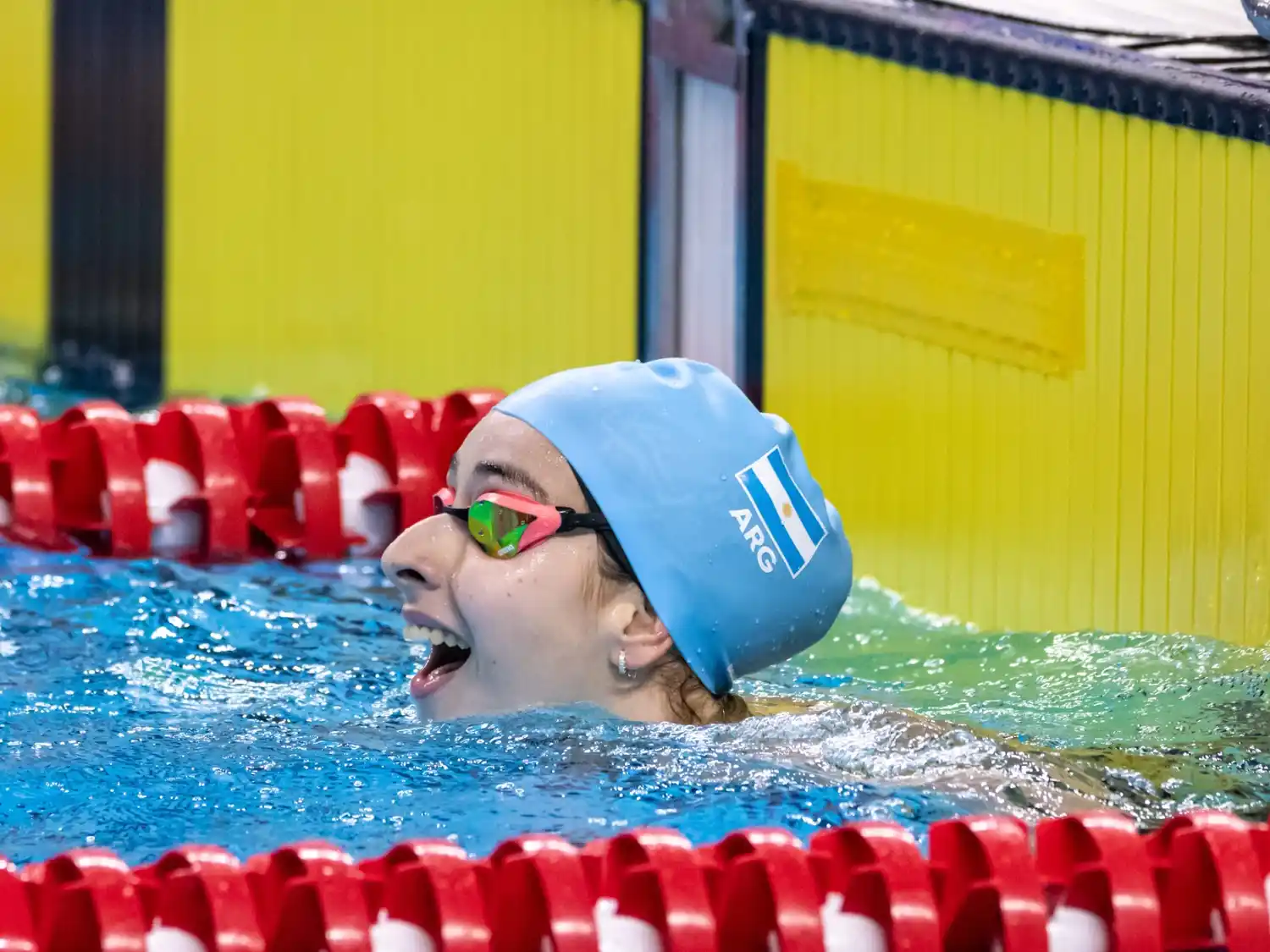 Dos nuevas medallas para Malena en Brasil.