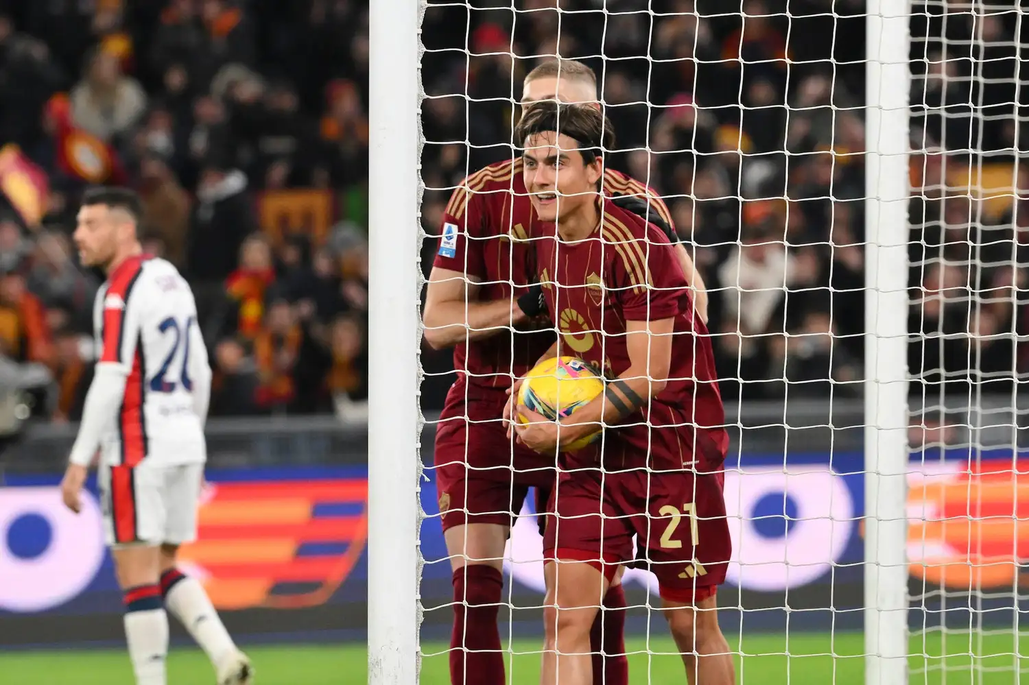 Dybala brilló en el Olímpico romano.