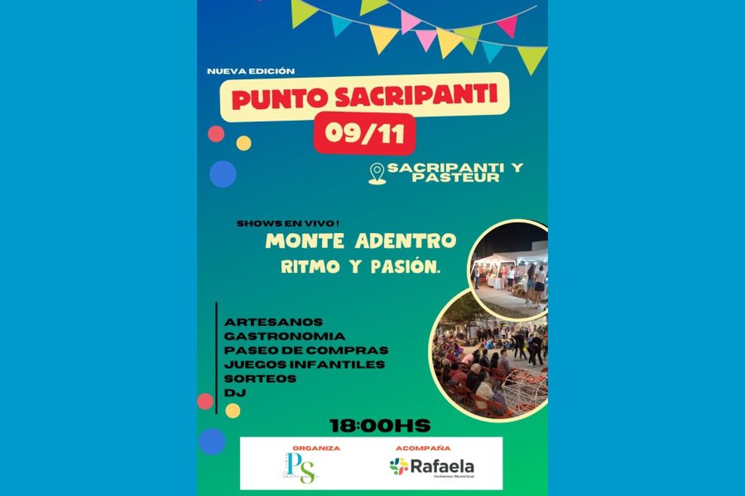 El evento se encuentra organizado por un grupo de comerciantes y cuenta con el acompañamiento del Gobierno municipal.