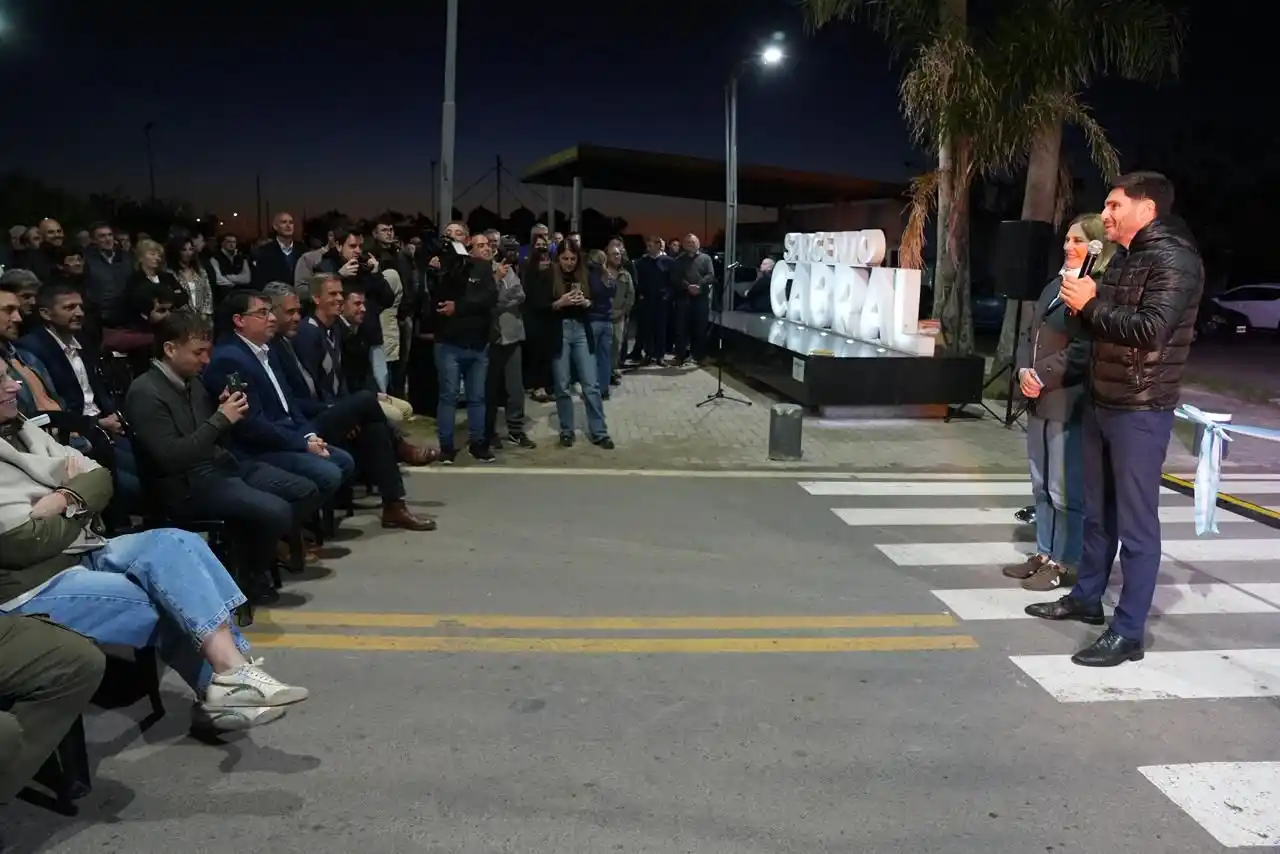 Inauguración obras viales